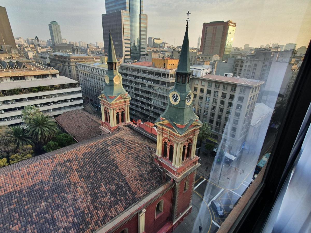 Centrico, Comodo Y Moderno Con Vista Privilegiada Hasta 4Pers Santiago Dış mekan fotoğraf